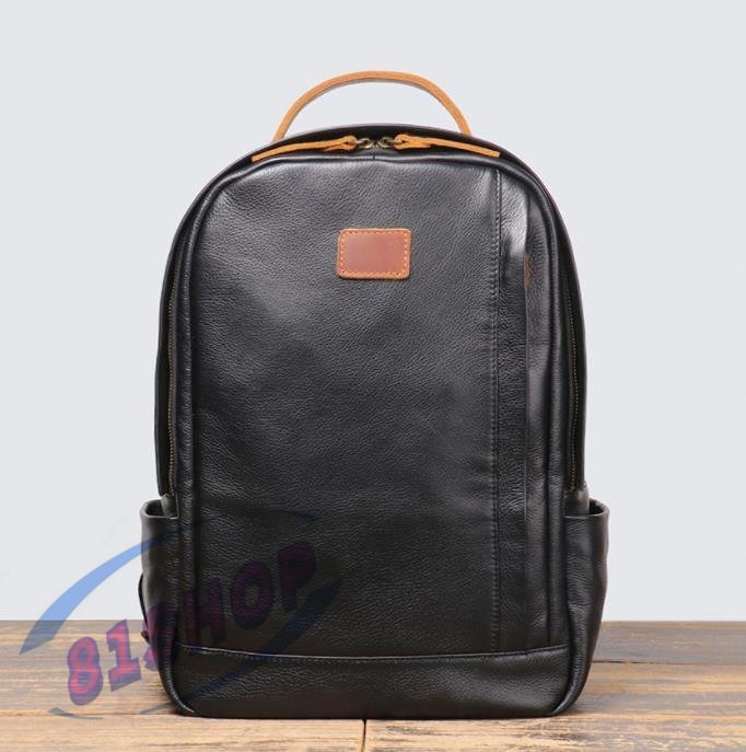 「81SHOP」 人気推薦★ 本革 リュックサック メンズ レザー バックパック レトロ リュック アウトドア 通勤通学 カジュアル兼用 ディバッグ拍卖
