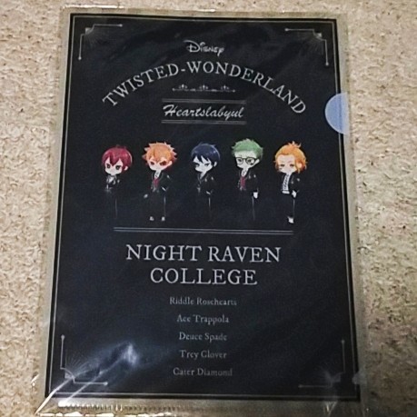【新品】ツイステッドワンダーランド『クリアファイル』ハーツラビュル寮拍卖