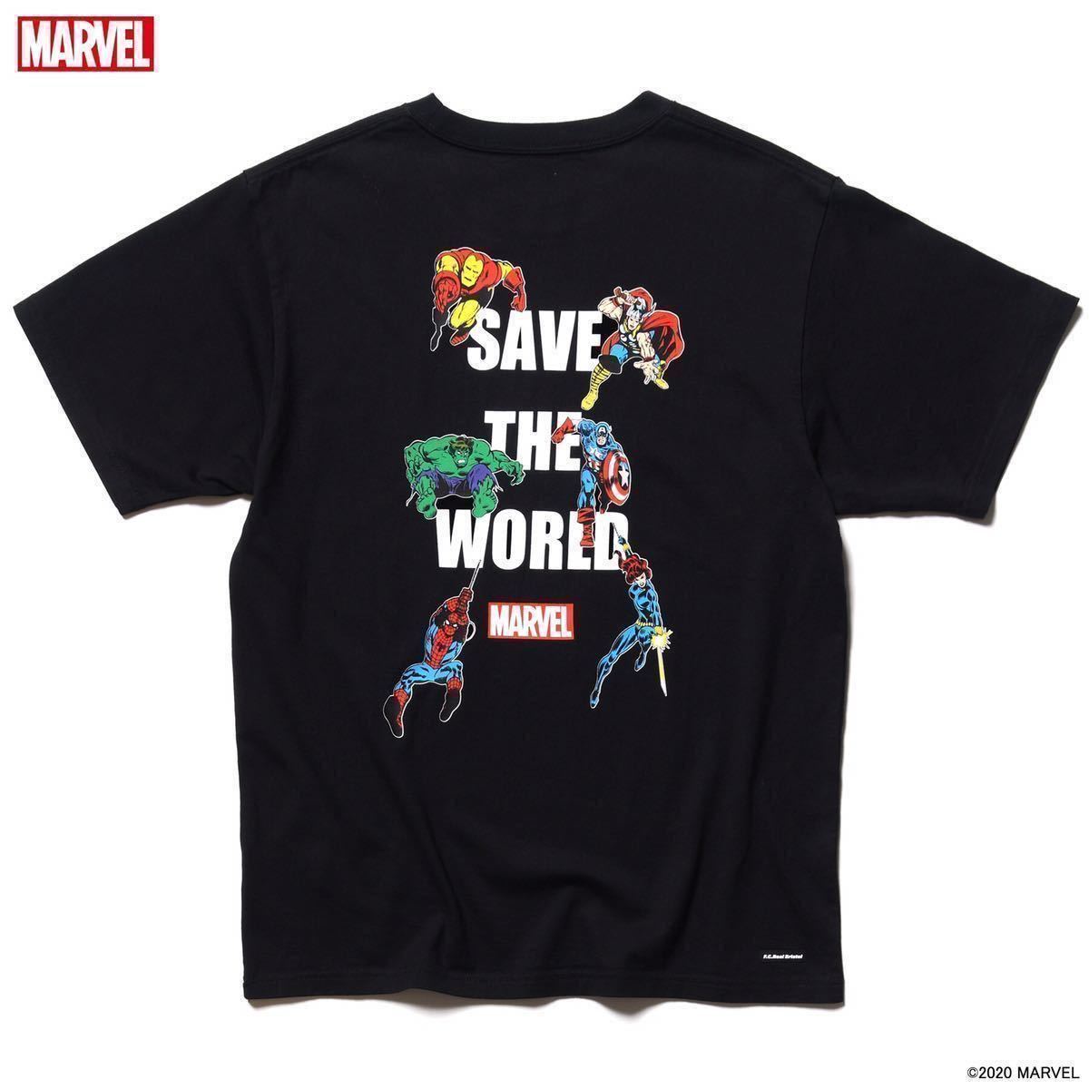 【新品タグ付】 20SS 新品 FCRB f.c real bristol エフシーレアルブリストル SOPHNET ソフ MARVEL SUPER HEROES TEE Tシャツ カットソー S拍卖