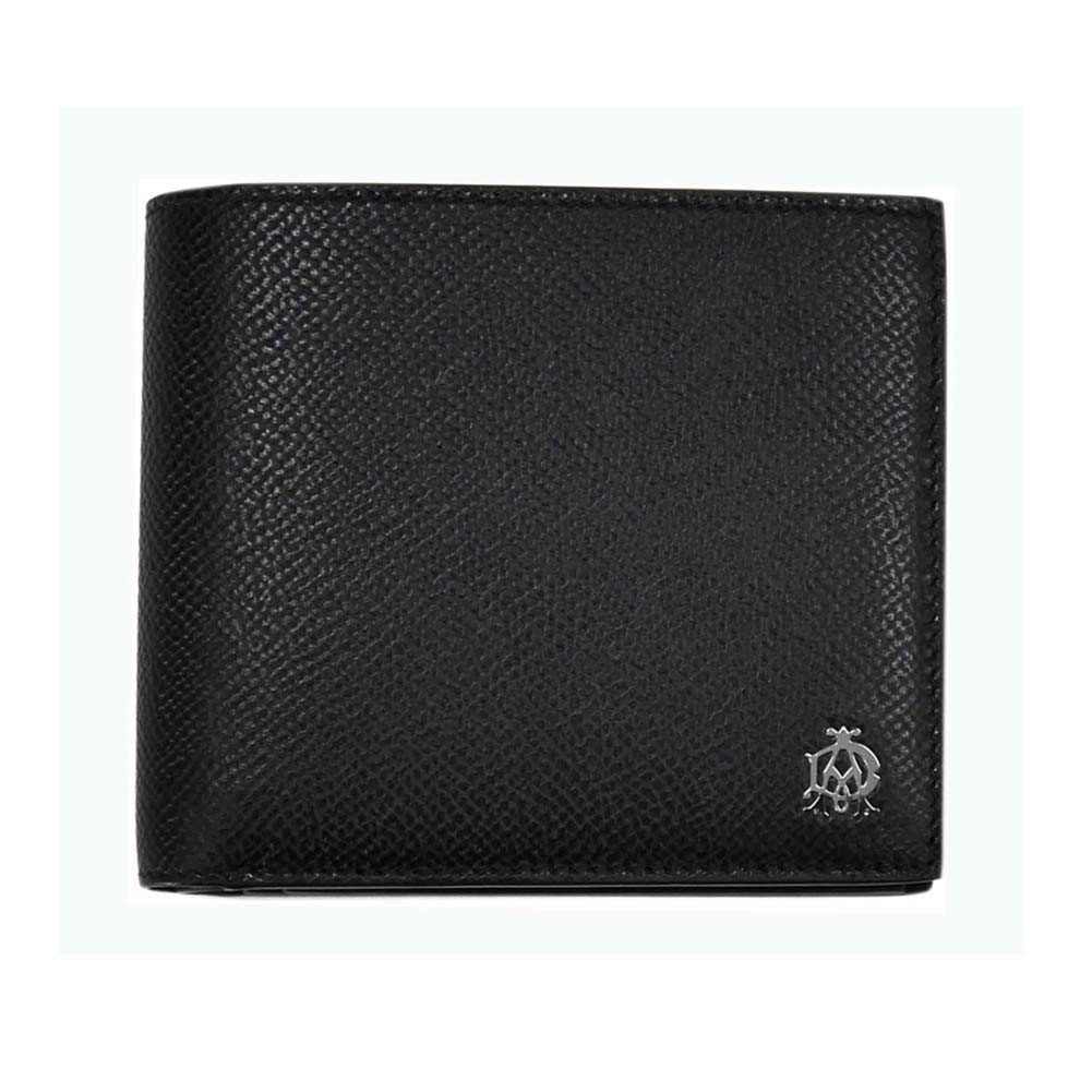 ダンヒル 二つ折り財布 メンズ 小銭入れ有り ブラック CADOGAN L2AC32A レザー 黒 男性用 紳士 dunhill拍卖