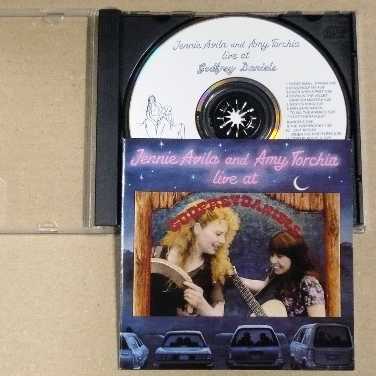 輸入CD◎JENNIE AVILA AND AMY FORCHIA/Live At Godfrey Daniels ブリティッシュ・フォークにも通じる世界を聴かせる女性デュオ拍卖