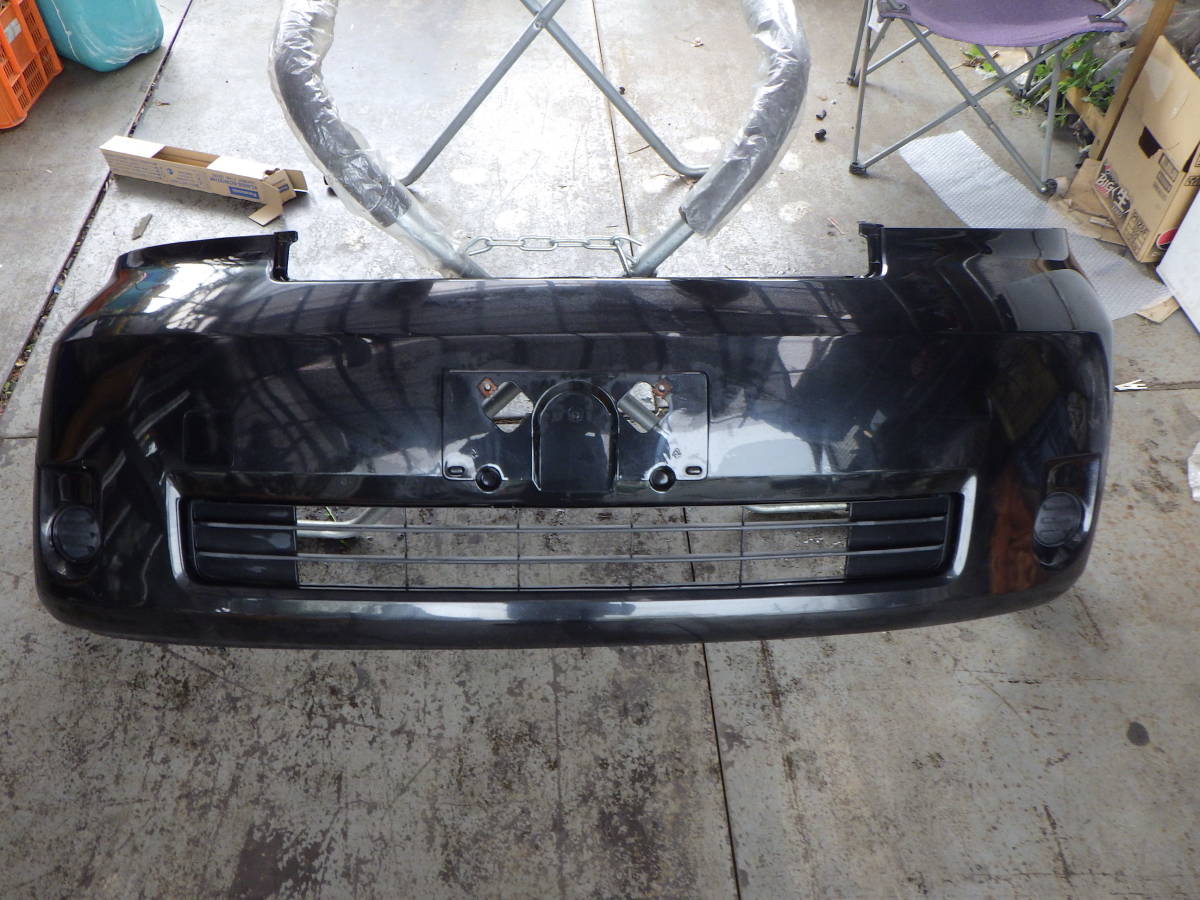 6上 即決! NNP10 ポルテ 209 黒 フロントバンパー 52119-52390拍卖