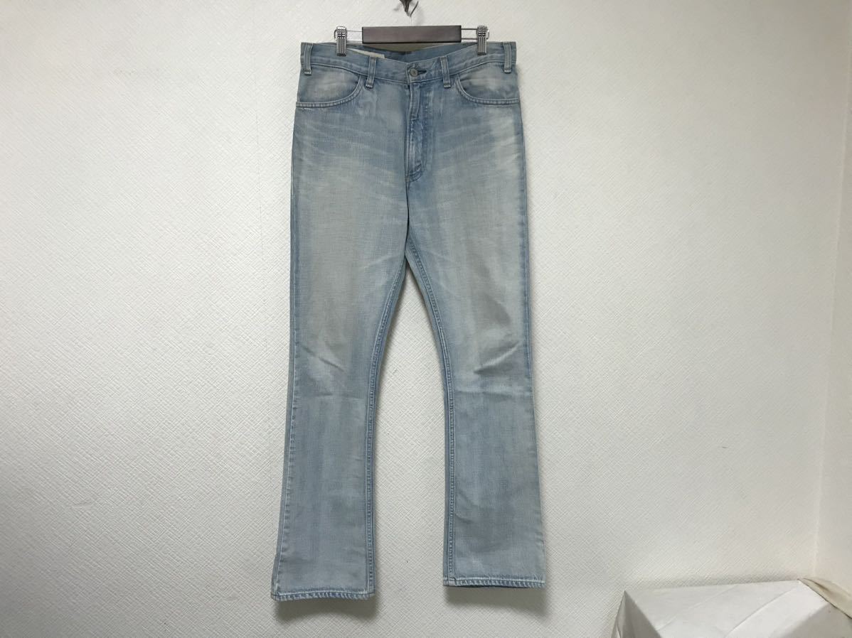 本物インパクティスケリーinpaichthyskerriコットンワッペンデニムパンツミリタリーアメカジサーフワークビジネススーツメンズ青日本製S拍卖