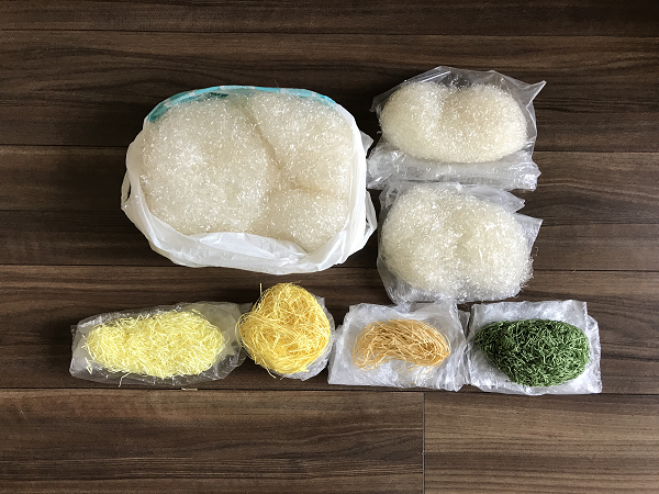 2種類まとめてセット 梱包材 緩衝材 クッション材 隙間埋め 紙パッキン ペーパークッション セロパッキン 透明 セロハン 鳥の巣/(7)拍卖