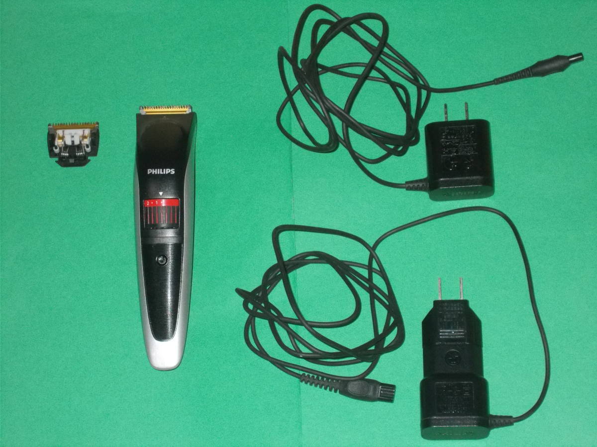 ジャンク★Philips フィリップス★ヒゲトリマー 充電・交流式 QT4012★充電アダプタ HQ8505拍卖