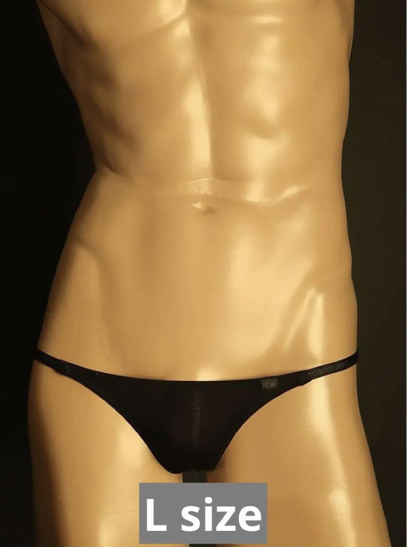 P-10.set割▲200円〜 メンズビキニ ハーフバック ブラック L拍卖