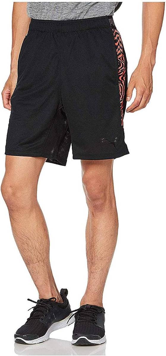 【KCM】Z-puma-582-S★展示品【PUMA/プーマ】メンズ プラクティスパンツ FTBLNXT トレーニングショーツ サッカー 656557-03 ブラック S拍卖