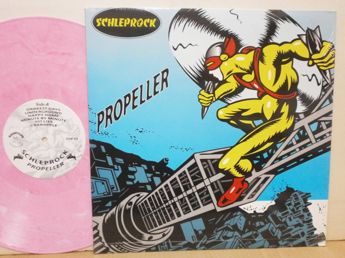 ★Schleprock / Propeller★US盤 カラーレコード Pink color vinyl シュリンク残拍卖