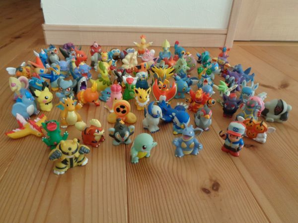 ポケットモンスター ポケモンキッズ 約87個セット 指人形 キッズ ミニフィギュア拍卖