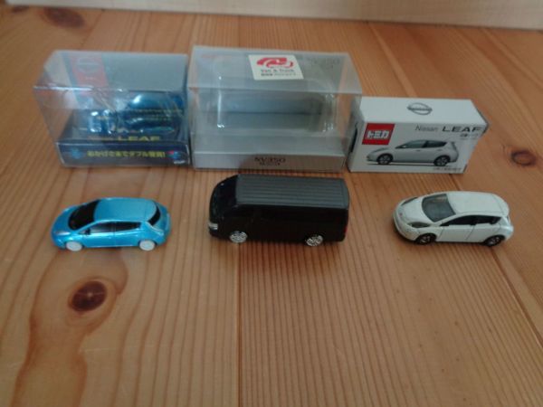 トミカ 日産 LEAF・NV350 日産ノベルティ 3個セット 拍卖