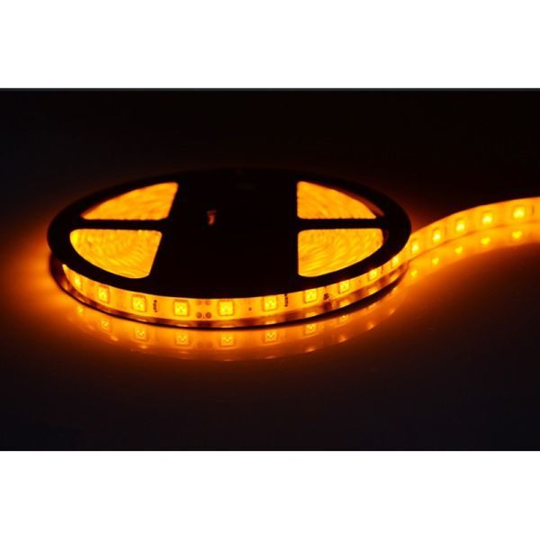 LEDテープライト DC24V 白ベース 300連 5m 5050 イエロー BB34拍卖