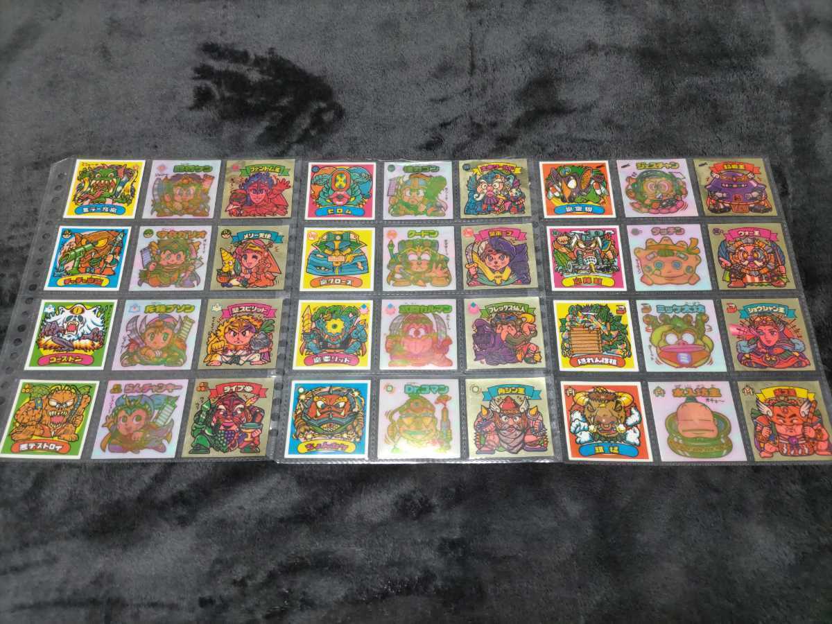 ☆極美品~良品 旧ビックリマン 第18弾 天使・お守り・悪魔 フルコンプリート 合計36枚セット☆拍卖