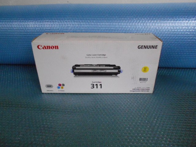キヤノン純正品 カートリッジ311 イエロー CRG-311YEL/80サイズ発送拍卖