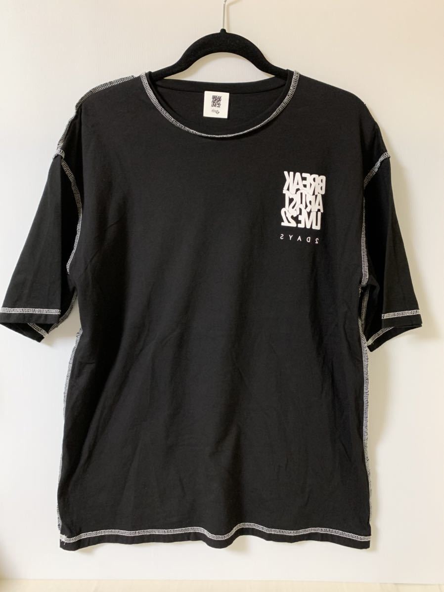 即決/有吉の壁 Break Artist Live '22 2DAYS Tシャツ/Lサイズ/半袖/2022/プリントデザイン/特典/ブラック/黒/T shirt/Tee/USED/保管品/拍卖