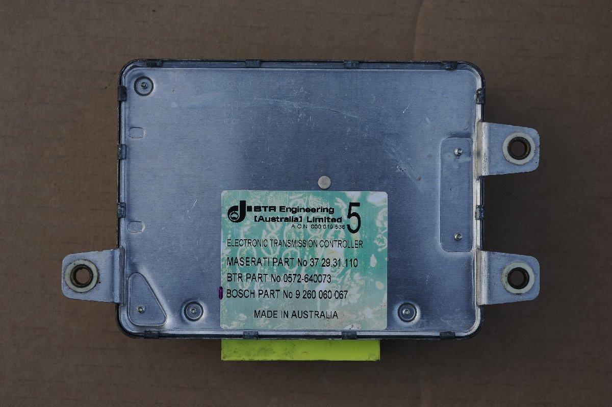 【Maserati】品番372931110 マセラティ クアトロポルテ ミッションコンピューター automatic gearbox control ec拍卖
