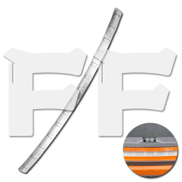 送料無料● 日産 キックス KICKS P15 2020年6月~ リアバンパーステップガード ガーニッシュ 傷付防止 メッキ ステンレス拍卖