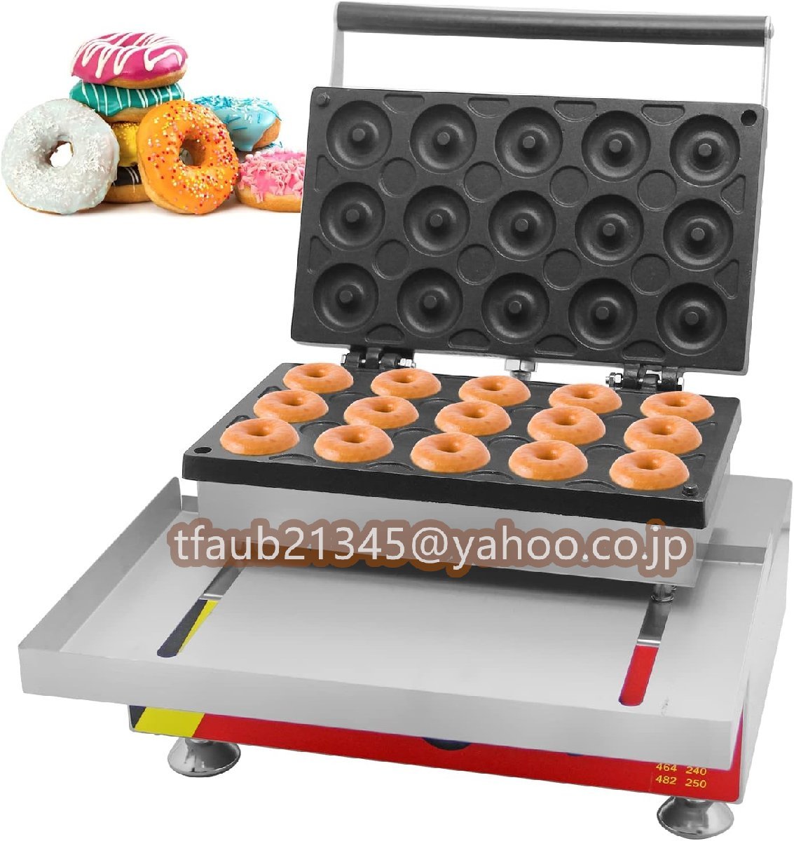 【ケーリーフショップ】ドーナッツメーカー 48*48*12mm 15枚プレート拍卖