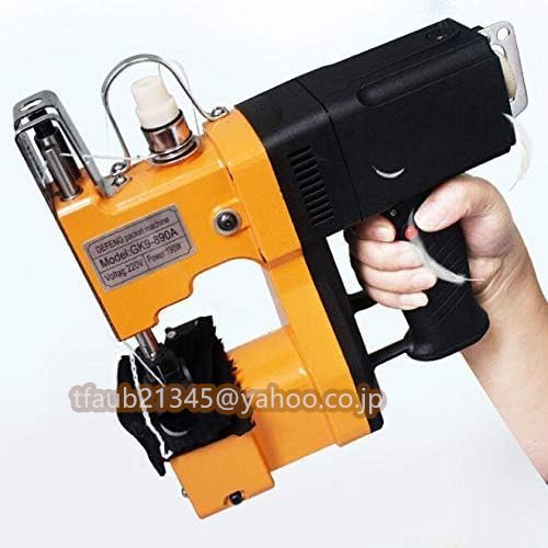 ポータブル電動袋縫ミシン 袋口縫い 織りバッグ・麻袋・クラフトバッグ・ズックカバン・紙袋 シングルニードルシングルライン 業務用拍卖