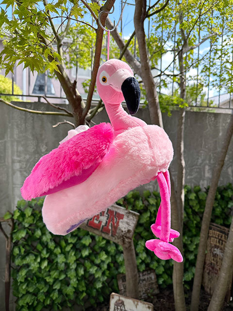 ピンクフラミンゴ ティッシュカバー ■ アメリカン雑貨 アメリカ雑貨 ティッシュケース拍卖