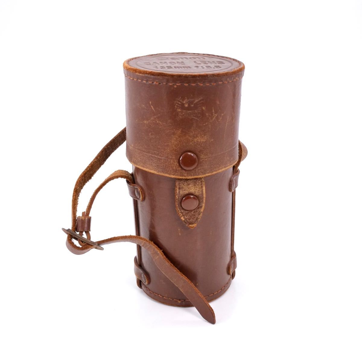 【ケースのみ】Canon キヤノン 135mm f:3.5 用 革製ケース拍卖