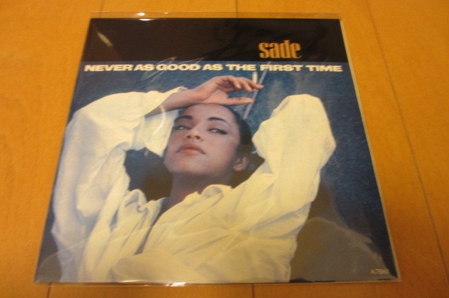 ★【SADE シャーデー】☆『NEVER AS GOOD AS THE FIRST TIME -45'S-』7インチ 激レア★拍卖