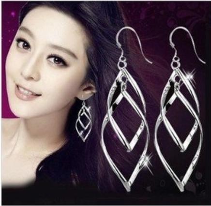 ピアス アクセサリー 四角 チェーンB シルバー925拍卖