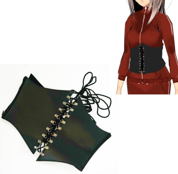 拘束具 ダンス コスプレ コルセット 奴隷 女性 合皮 PUレザー 調教 電 ウエストニッパー拍卖