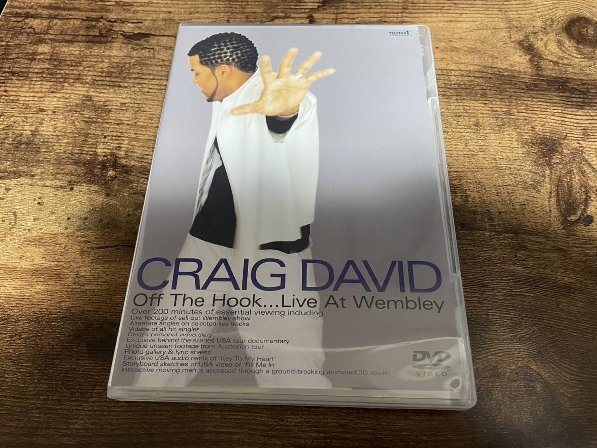 クレイグ・デイヴィッドDVD「オフ・ザ・フック~ライヴ・アット・ウェンブリー」●拍卖
