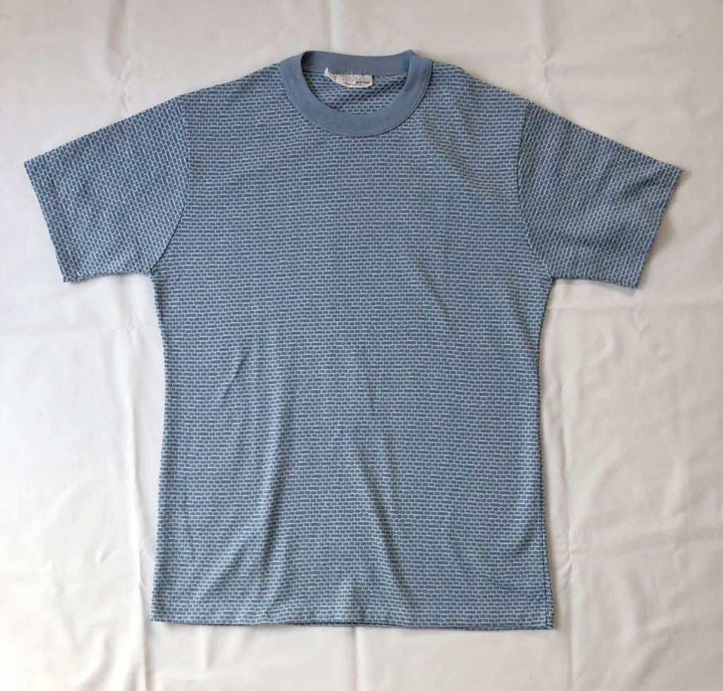 70s TNT vintage jacquard t-shirt ジャガード Tシャツ アメリカ アメリカ製 ビンテージ ヒッピー 柄拍卖