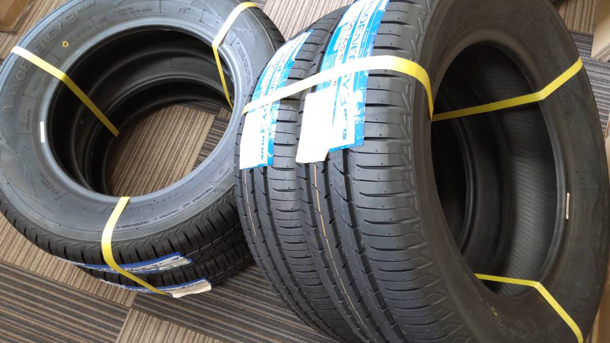 #186 【新品未使用】トーヨータイヤ NANOENERGY 3 PLUS 185/65R 14 86S 4本セット 2022年製造拍卖