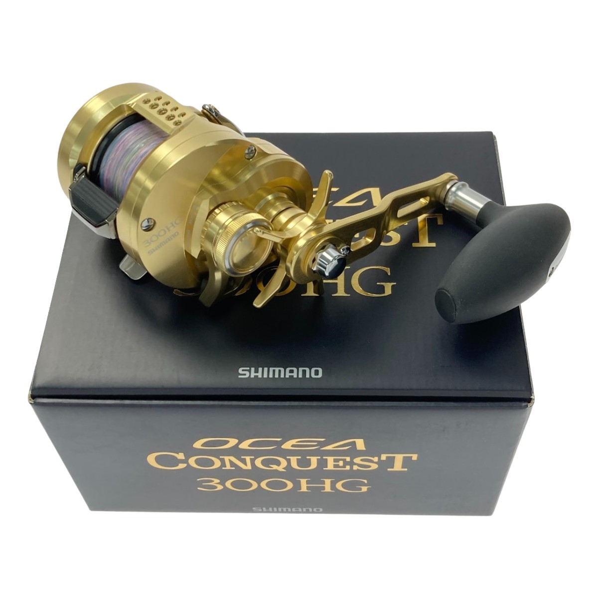 ☆☆ SHIMANO シマノ 22 OCEA CONQEST オシア コンクエスト 300HG 044440 ベイトリール 箱付き やや傷や汚れあり拍卖
