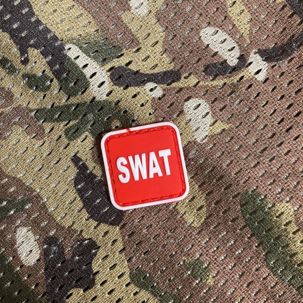 SWAT PVC ワッペン ベルクロ サバゲー 拍卖