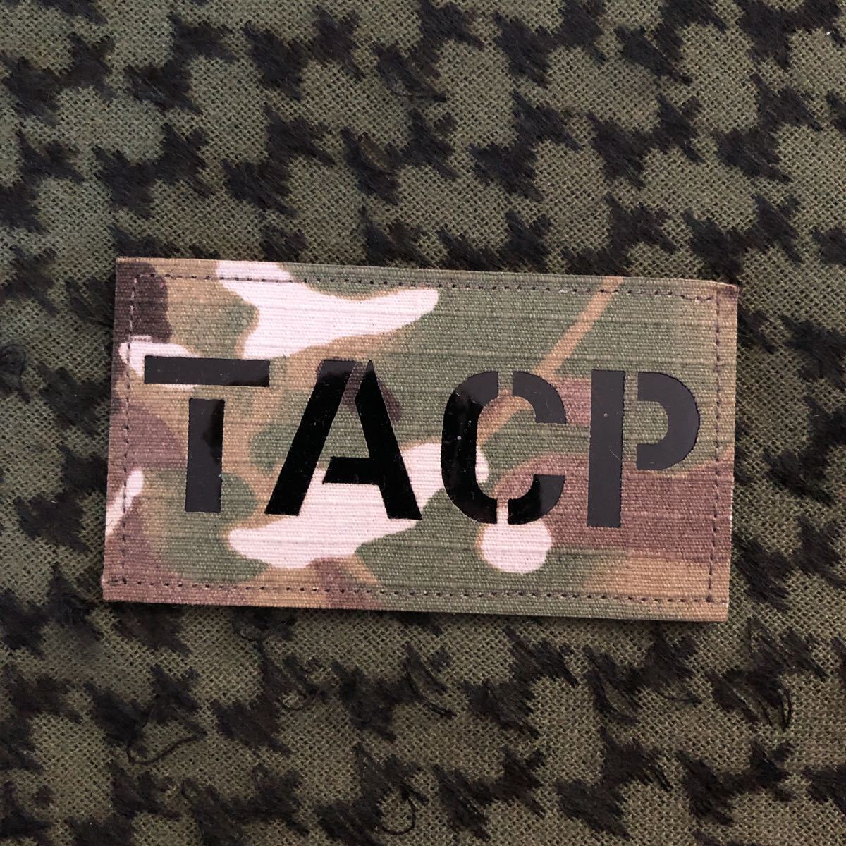TACP 迷彩ワッペン パッチ ベルクロ付 サバゲー ワッペン ベルクロ サバゲー 拍卖