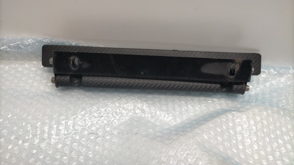 日産 スカイライン ナンバープレートステイ カーボンタイプ 社外 (No.30)拍卖