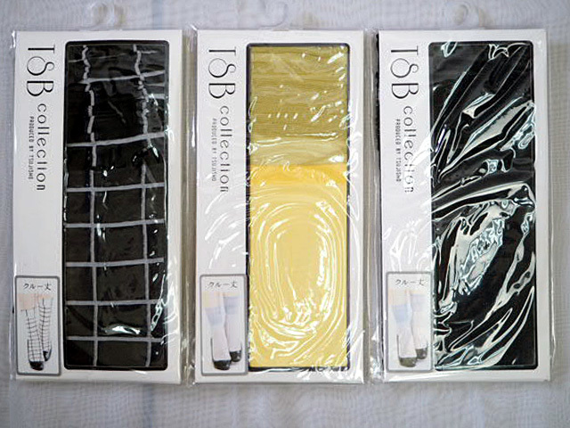 新品未使用No4 TSB collection ロークルー丈 23-25 デザインソックス 三足セット・230824拍卖