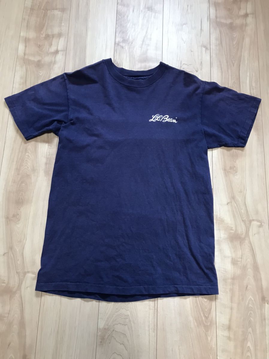 80's〜90's ビンテージ ll bean llビーン Tシャツ フェード拍卖