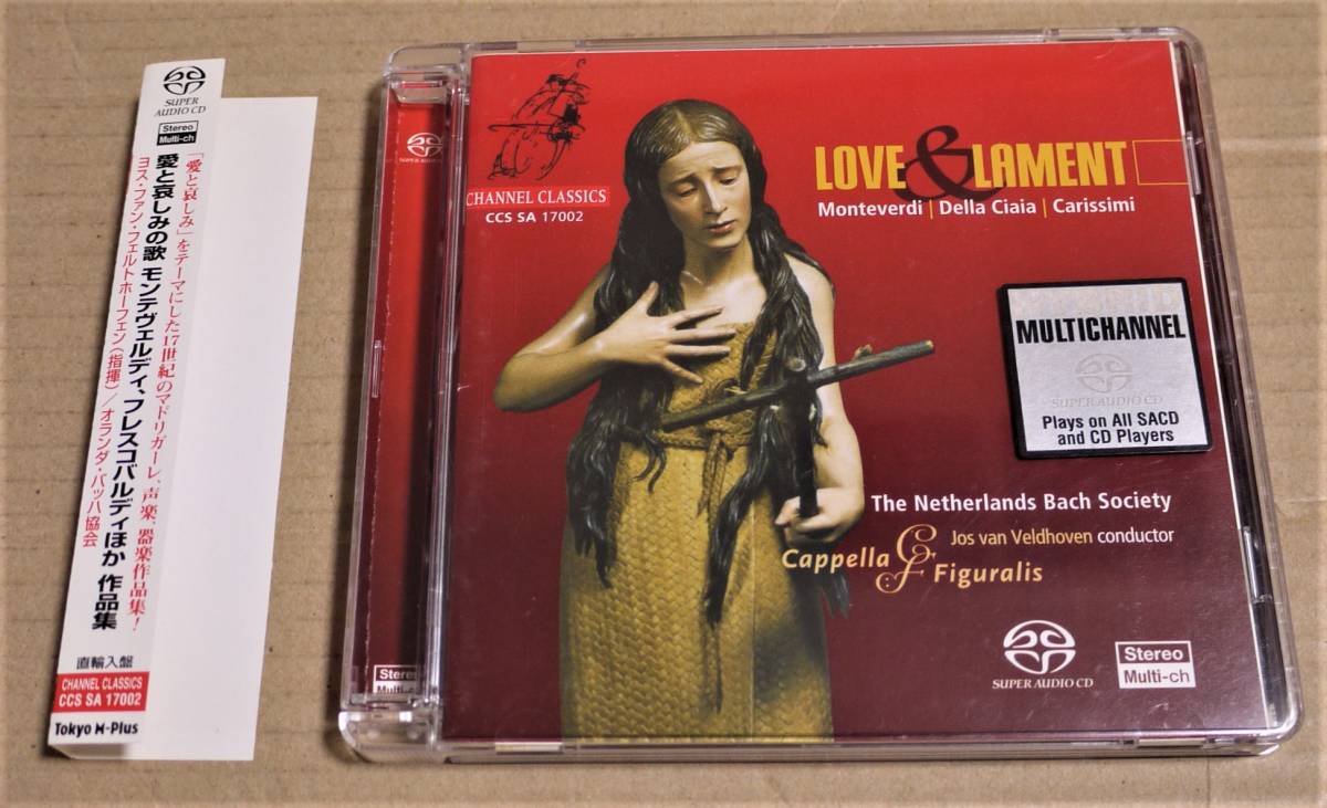 SACDハイブリッド「愛と哀しみの歌 モンテヴェルディ、フレスコバルディ 他」フェルトホーフェン&オランダ・バッハ協会 チャイア ロッシ拍卖
