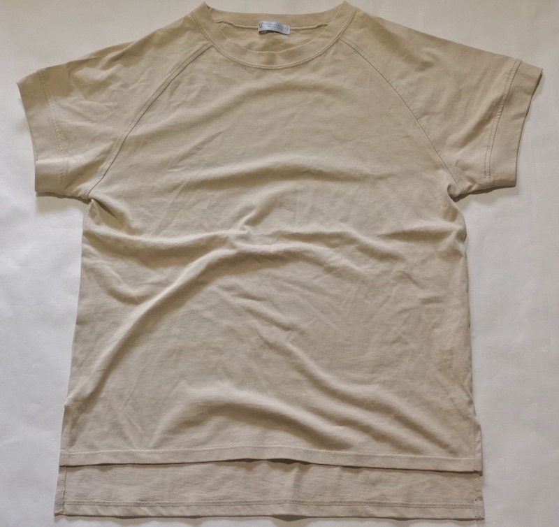 (USED) AFTERNOON TEA アフタヌーンティー Tシャツ ベージュ系 サイズMR拍卖