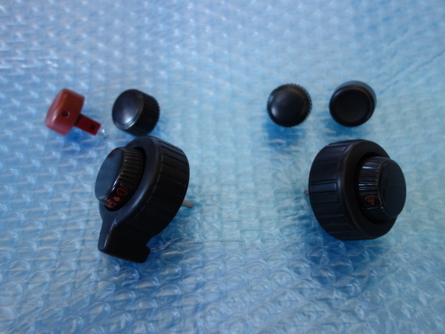 FC3S★純正中古部品★前期用★クライスタースイッチセット★1台分セット★超レア部品★ライト&ワイパースイッチ★ノブ拍卖