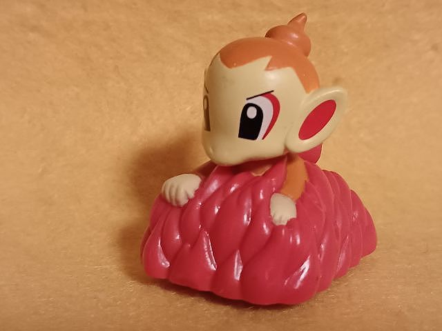 ヒコザル ポケモン ミニミニ チョロQ ポケットモンスター中古 ゼンマイ プルバック 玩具 Chimchar Pokemon Choro-Q used pull Back Car拍卖