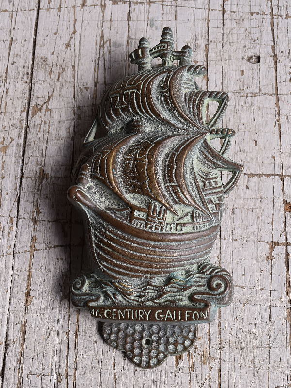 イギリス アンティーク 真鍮製ドアノッカー 11856拍卖