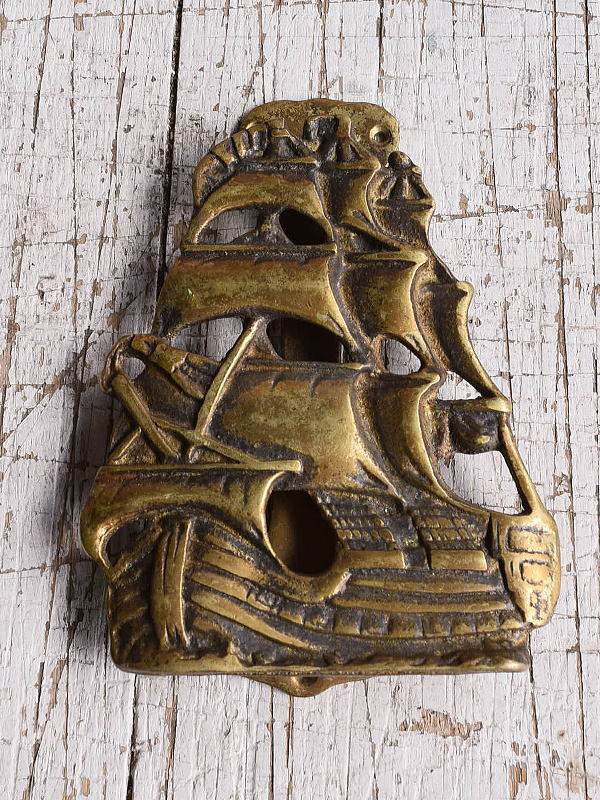 イギリス アンティーク 真鍮製ドアノッカー 11858拍卖