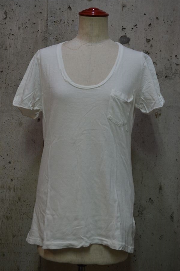ジャーナルスタンダード レリューム relumeJOURNALSTANDARD Uネック Tシャツ D3868拍卖