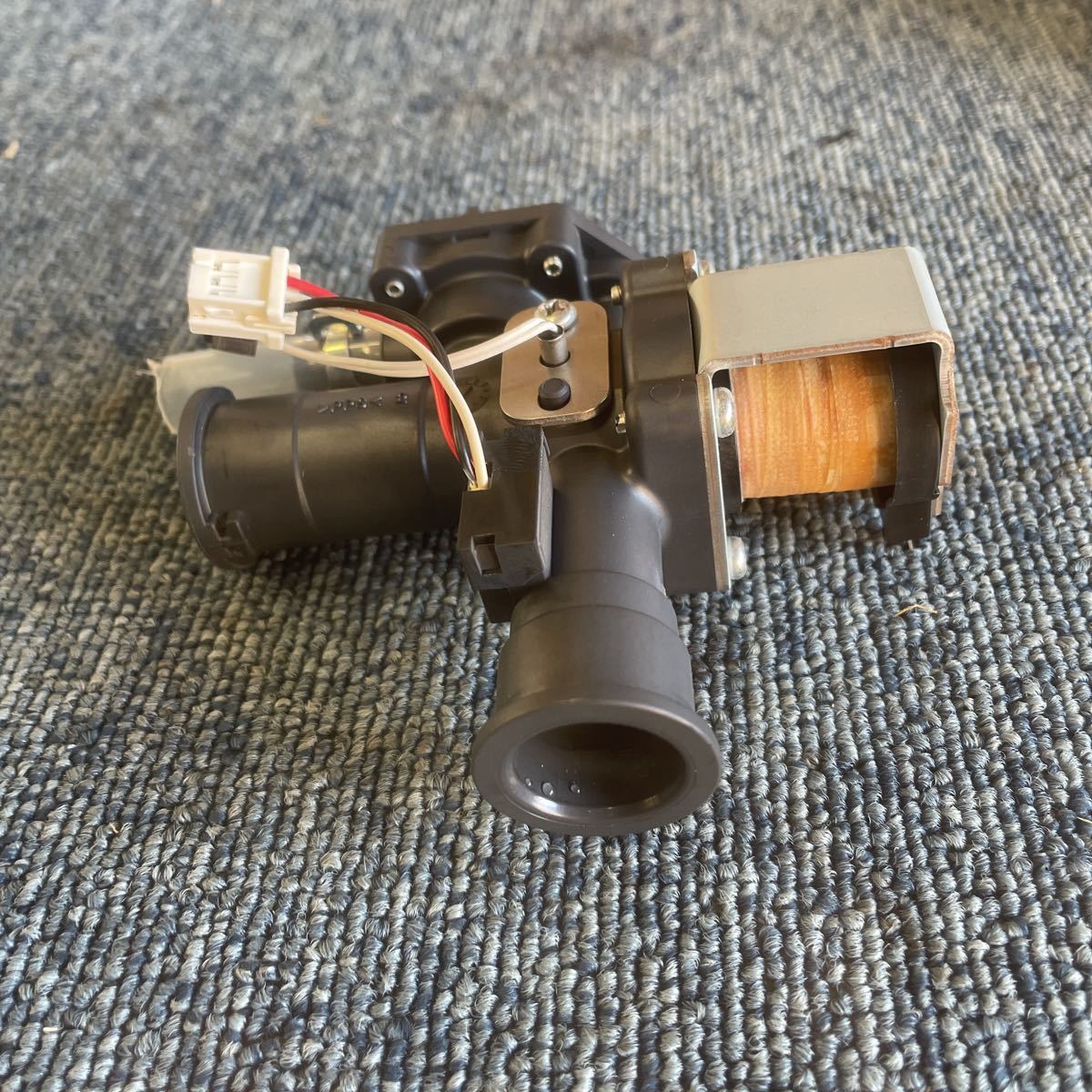 ジャンク パナソニック ヒートポンプ給湯機 HE-K46EX ふろ注湯弁 動作不明 エコキュート中古部品 電磁弁拍卖
