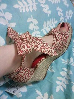 NATURAL BEAUTY ウェッジソール新品未使用☆ 24~24.5cm 拍卖