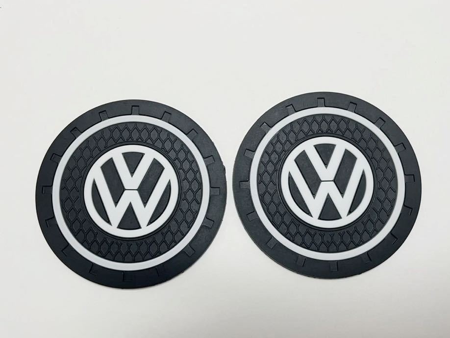 フォルクスワーゲン VW ドリンク コースター 2枚 72mm。拍卖