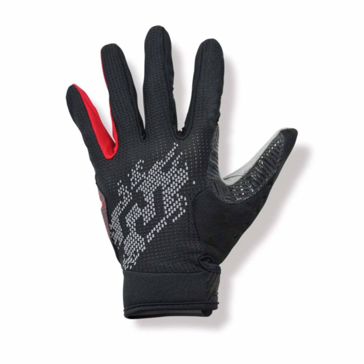 【売れ筋】長指 グローブ スマートフォン対応 サイクリング ウエア 衝撃吸収パッド付き 黒 銀河 XL拍卖
