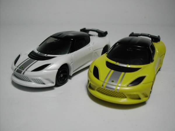 ロータス エヴォーラGTE・LOTUS EVORA 初回特別カラー2台セット EVORA エボーラ 未展示品 保管品 絶版拍卖