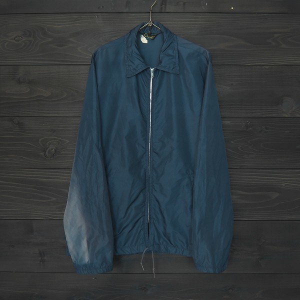 ★Champion★チャンピオン★ナイロンジャケット★ビンテージ★訳有り★ネイビー★M(USサイズ)拍卖