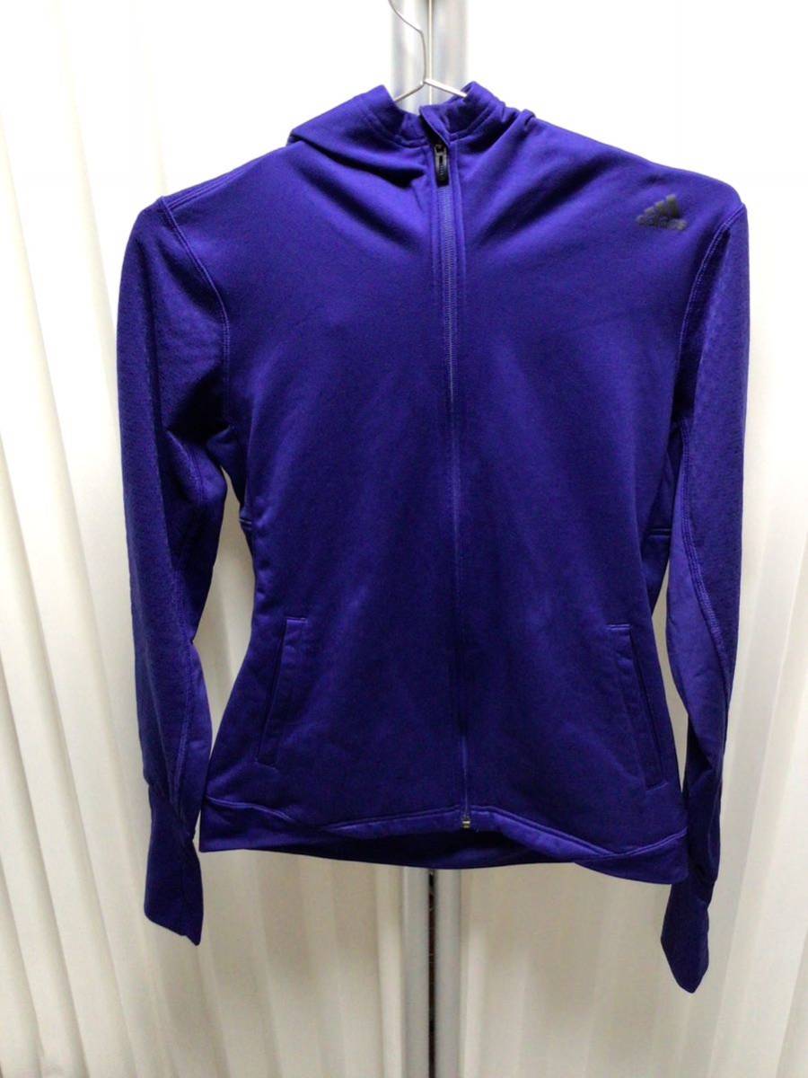 アディダス ADIDAS クライマヒート CLIMAHEAT 十字架 メッシュ 長袖ジップパーカー レディース OT 09/14 M63788 AV1006拍卖